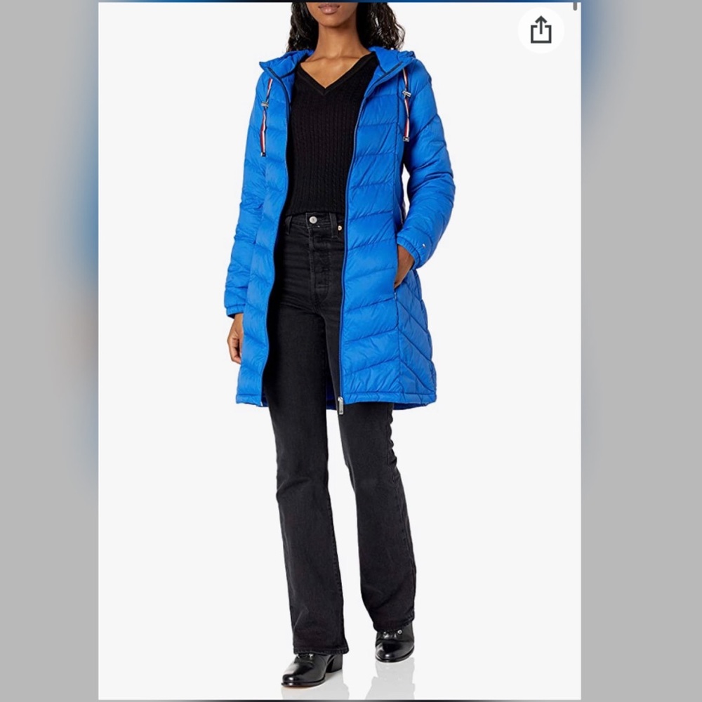 NWT Tommy Hilfiger Packable Down Jacket